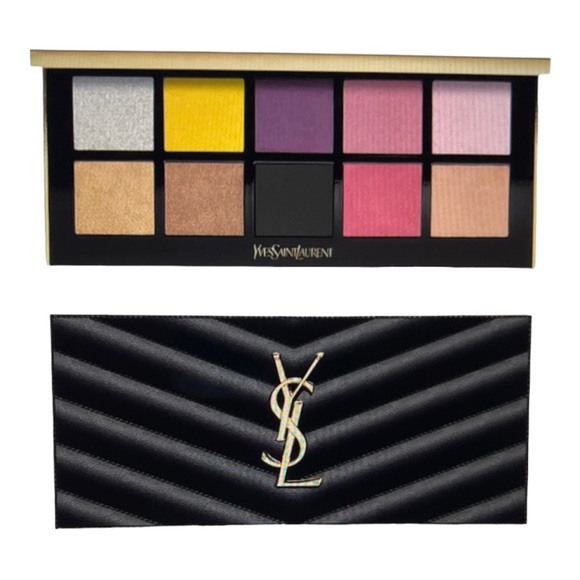 SOLD๐บYves Saint Laurent๐Couture Color converts to Black Clutch NEW IN BOX - Picture 16 of 16